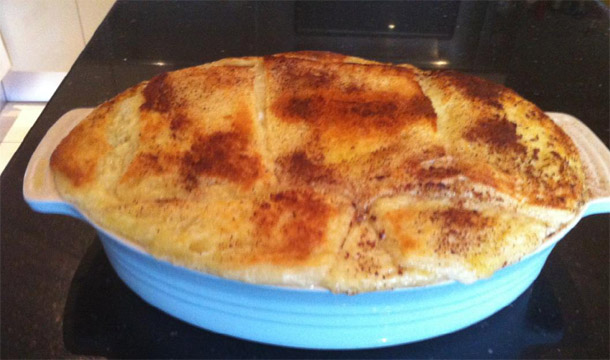 Brian's Bread and Butter Pudding - Castlewood House Dingle